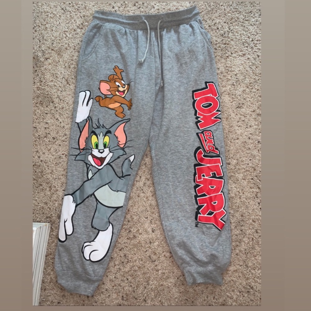Tom And Jerry Sweats! Size XL. Worn Twice!